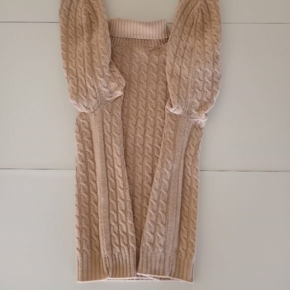 Vintage Lord Jeff Cable Knit Turtle Neck Sweater Women's Size Large - Picture 7 of 10